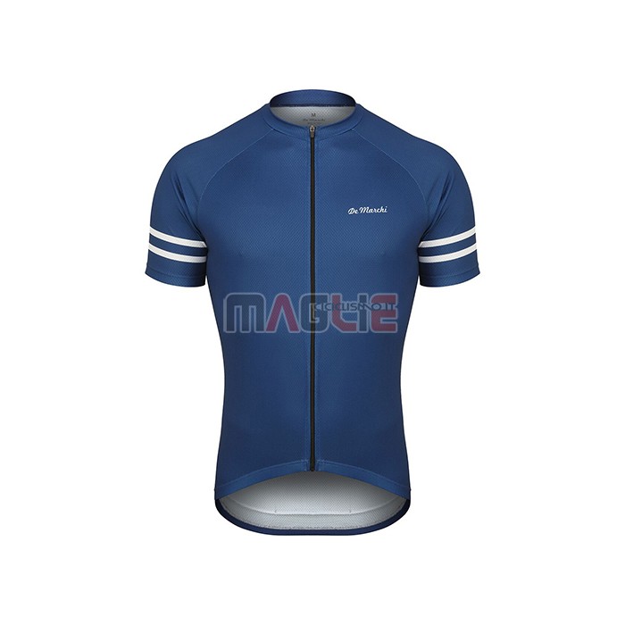 Maglia De Marchi Manica Corta 2021 Spento Blu